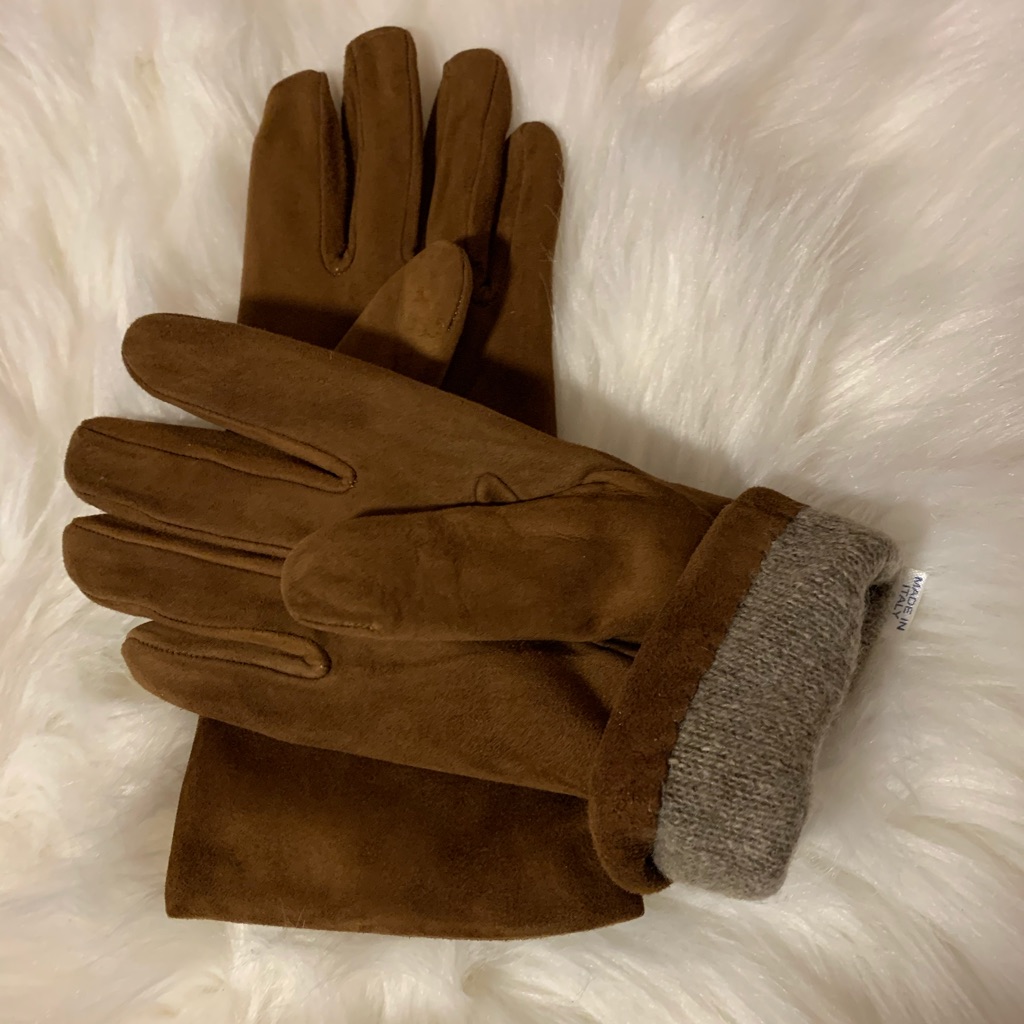 Suede Cashmere Gloves
